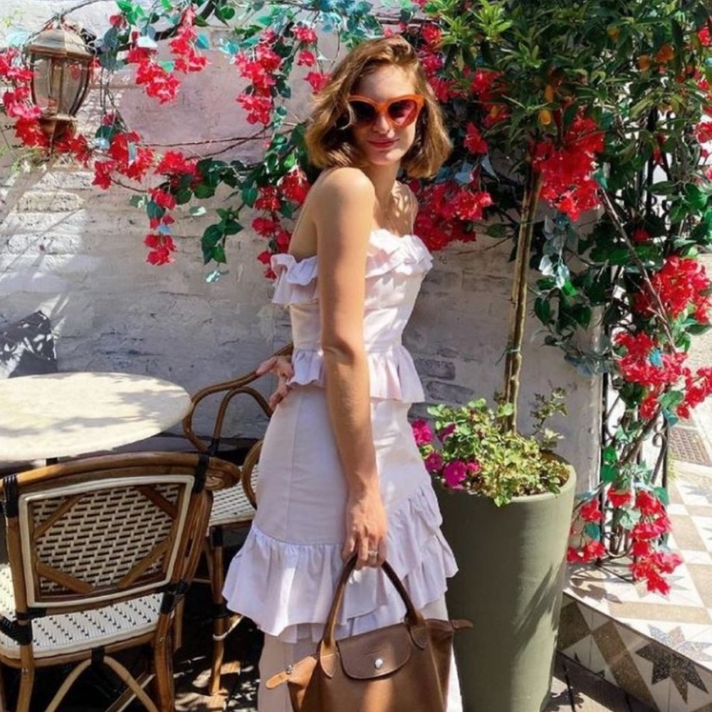 Brock Collection x H&M Ruffle Flounce Dress - Picture 6 of 17
